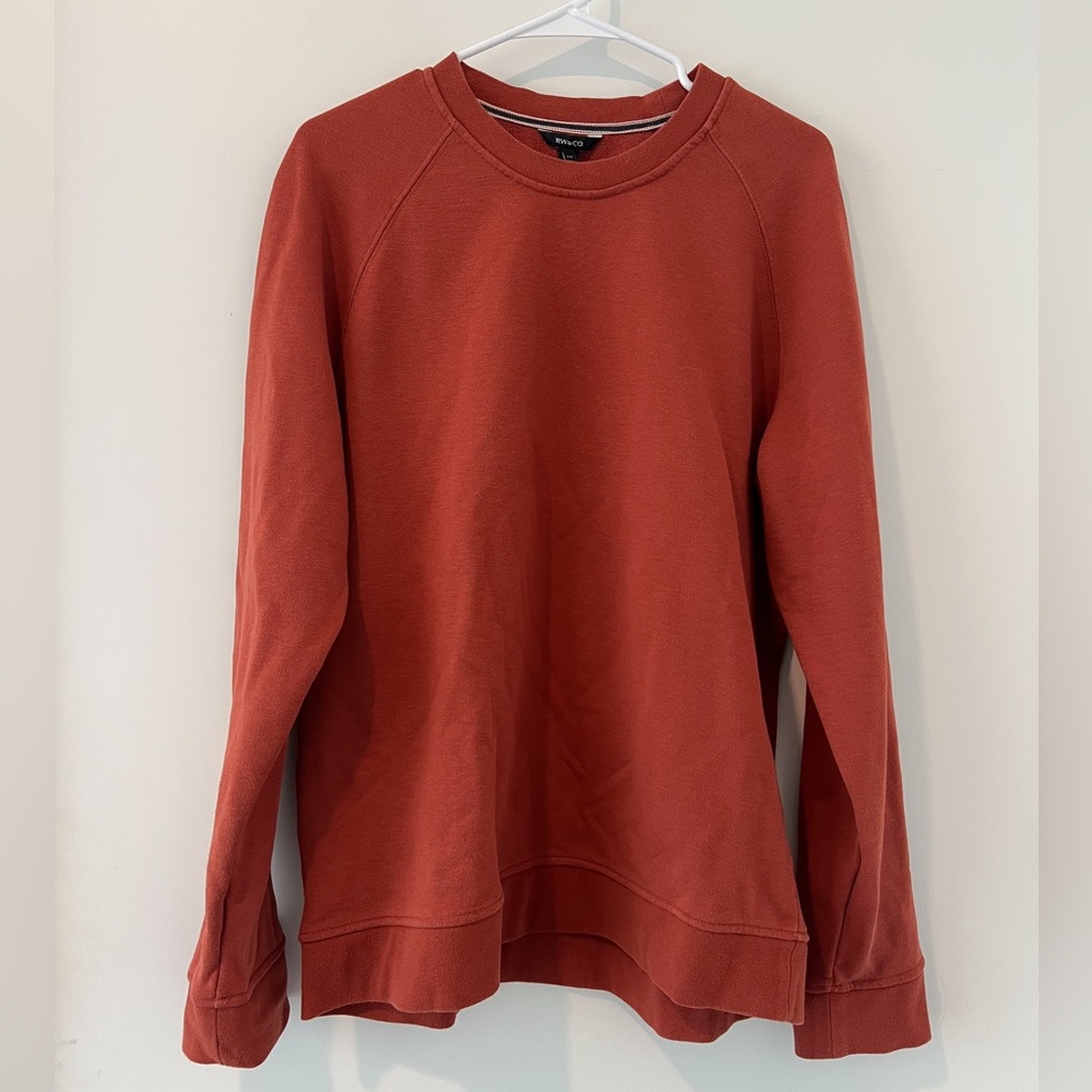 RW&CO Sweatshirt Cotton Sweater Size L